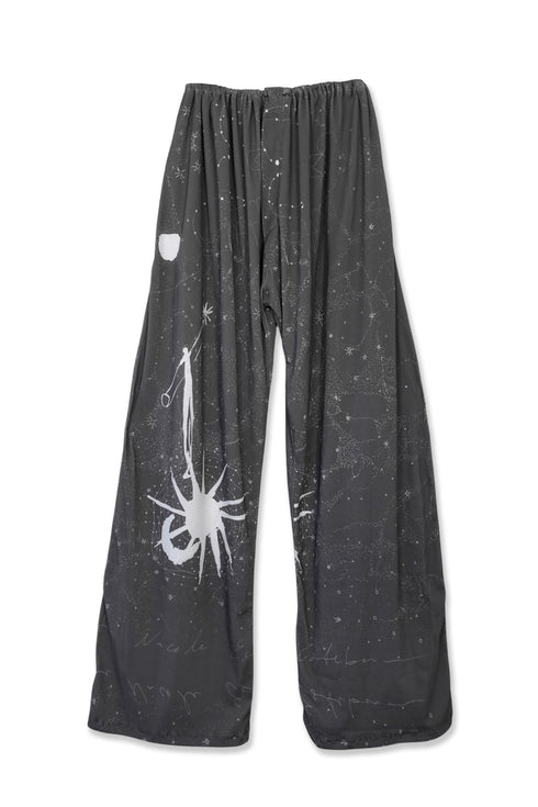 Mayte × Cycle DRAWING PANTS "moon and sun"